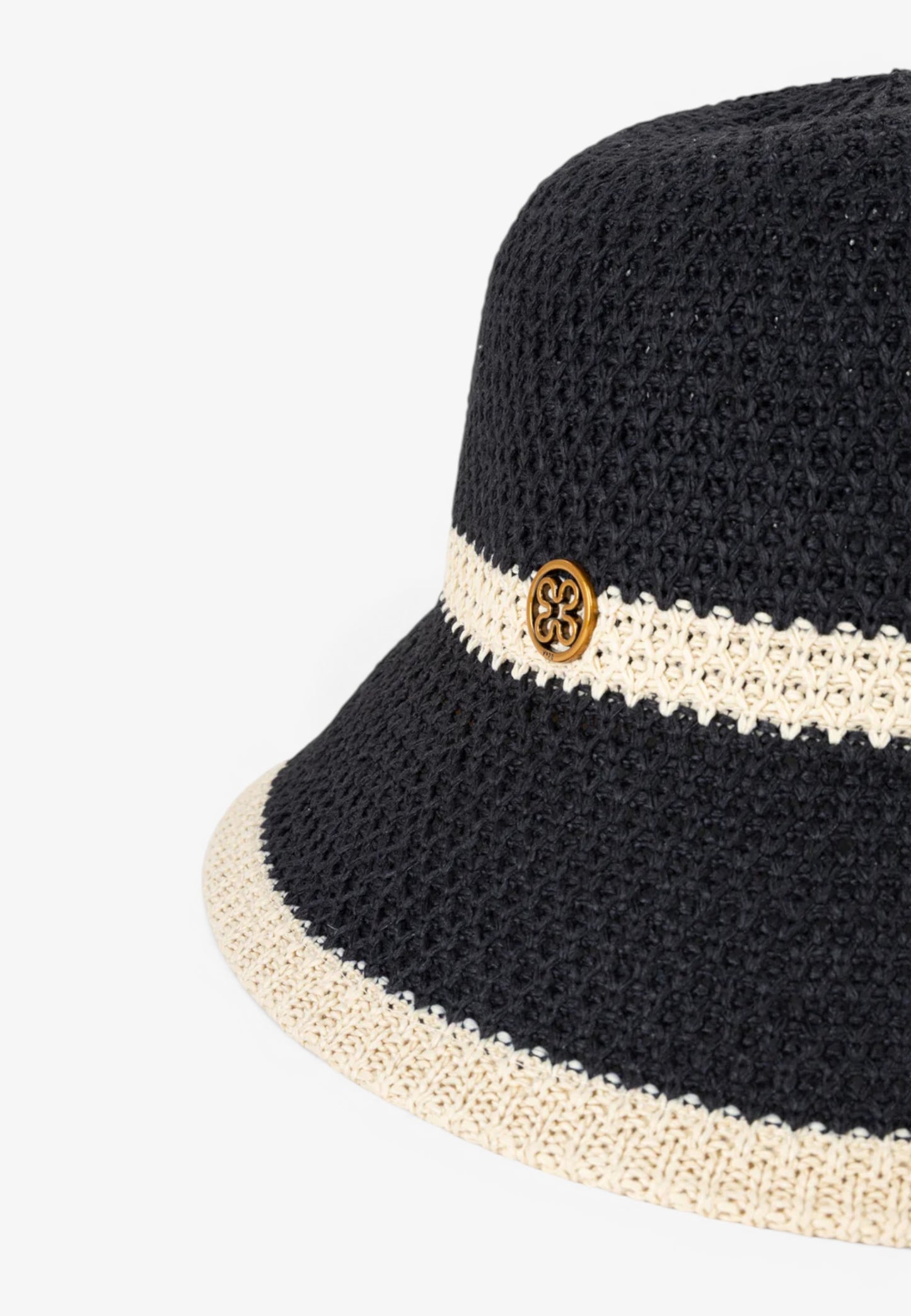 V73 - Cappello Pescatore Angelica Nero/Natur