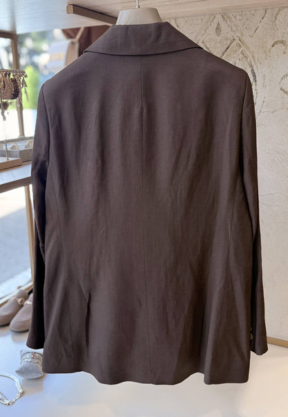 MARYLEY - Blazer Doppiopetto Marrone