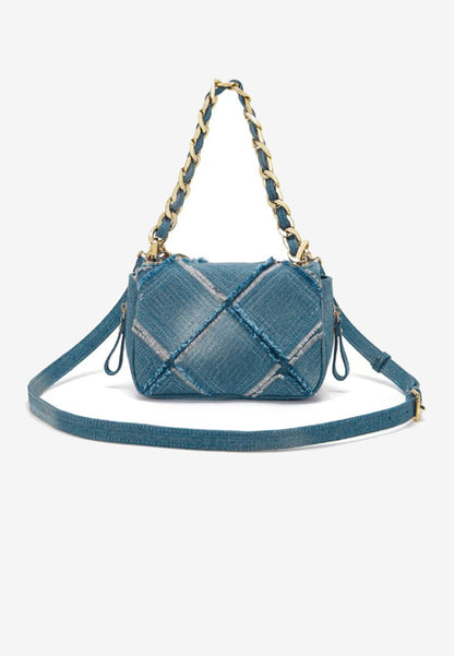 LA CARRIE - Borsa A Mano ISABEL Small Jeans