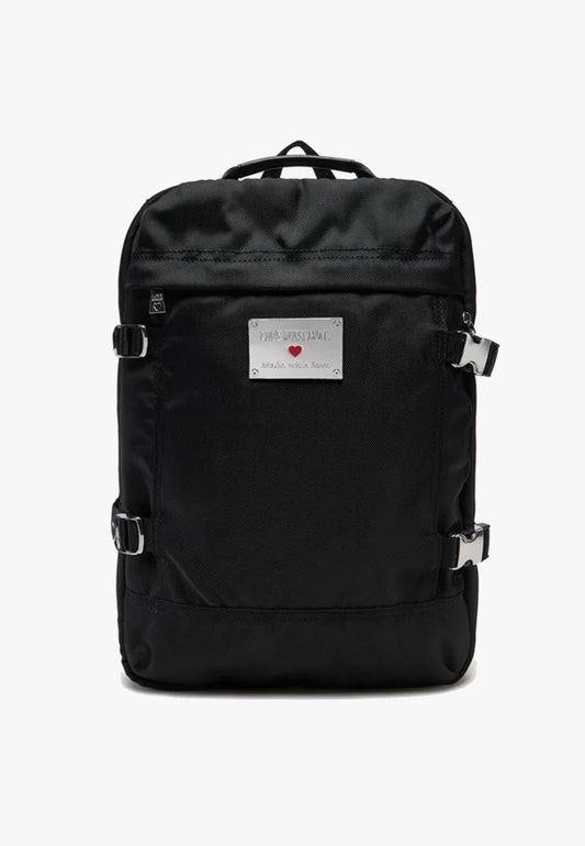 LOVE MOSCHINO - Borsone Da Viaggio Nylon Nero