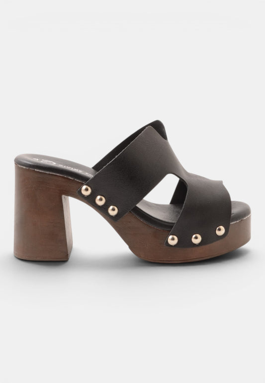 DIVINE FOLLIE - Zeppa Vitello Nero