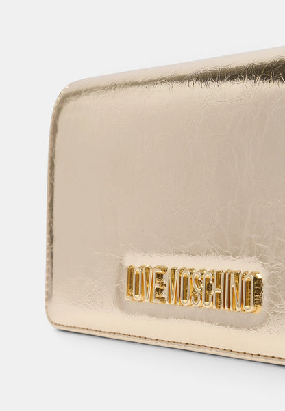 LOVE MOSCHINO - Borsetta A Tracolla Platino