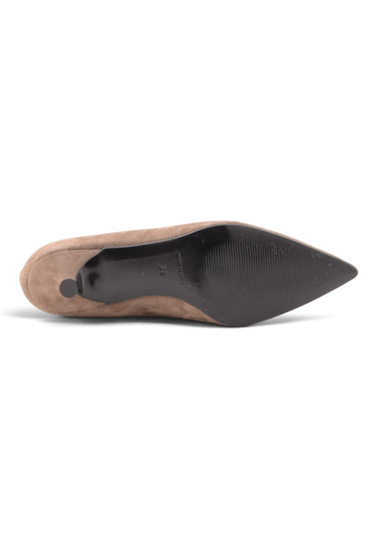 DIVINE FOLLIE - Décolleté Con Tacco Kitten Heel Taupe