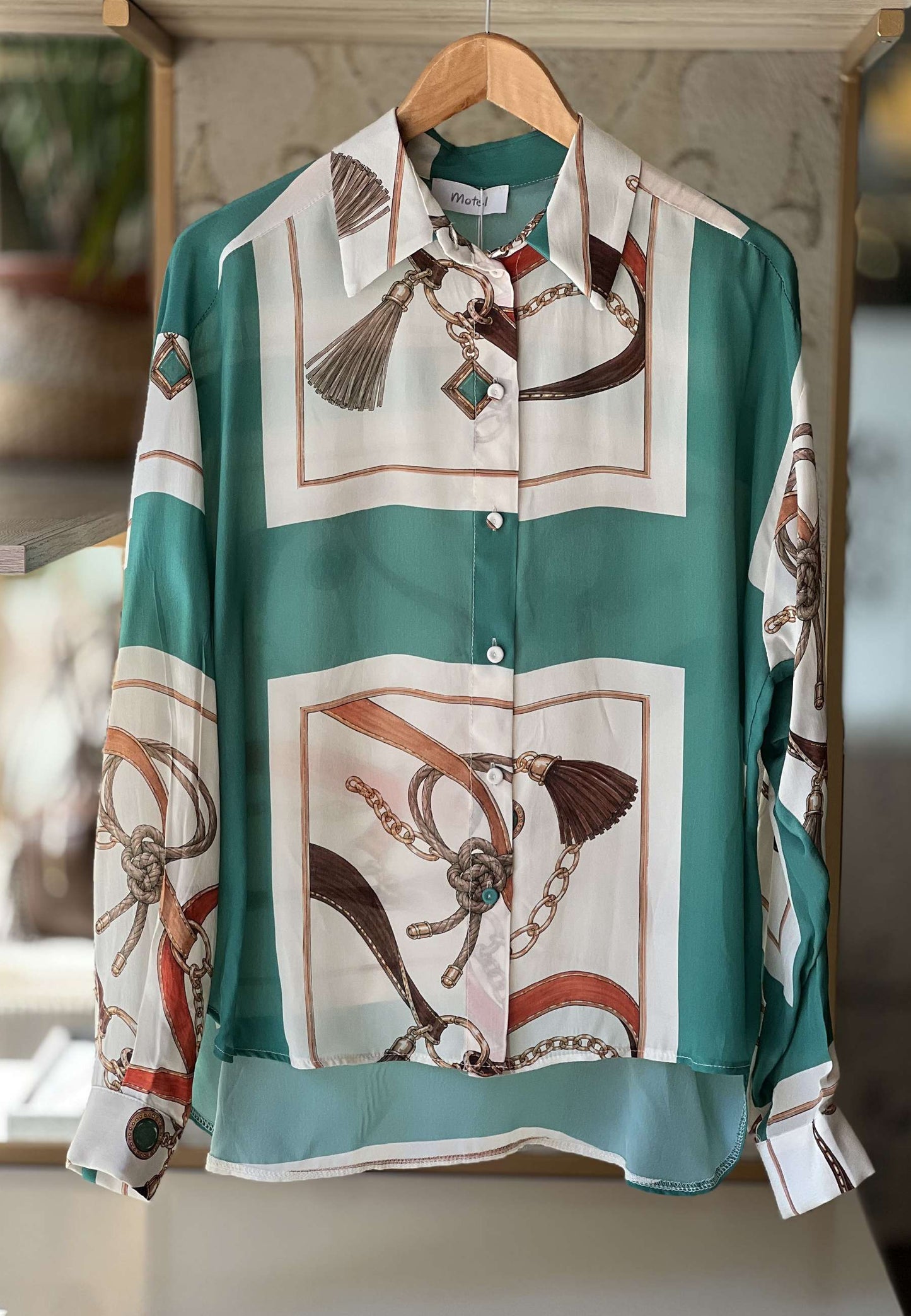 MOTEL - Camicia  Foulard Fantasia Charms