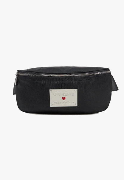 LOVE MOSCHINO - Marsupio Nylon Nero
