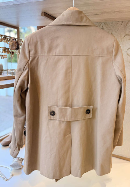 MARYLEY - Trench In Gabardine Nocciola