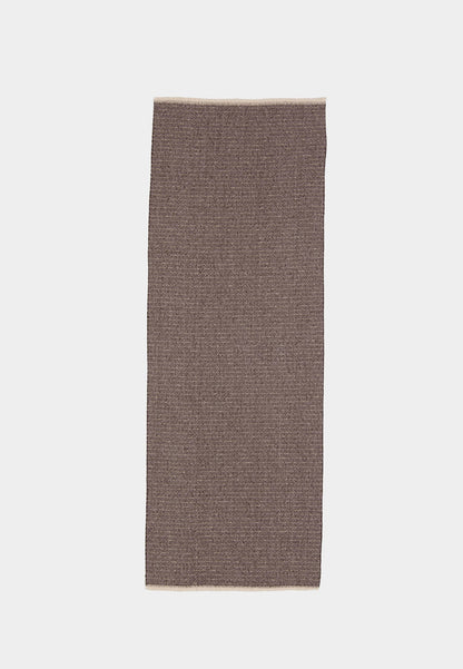 ALEX MAX - Coffee Herringbone Scarf