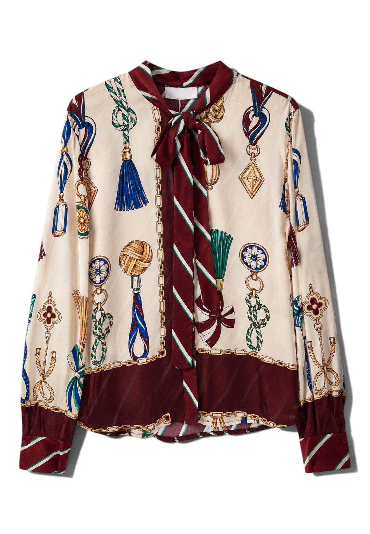 MOTEL - Camicia Foulard Fantasia