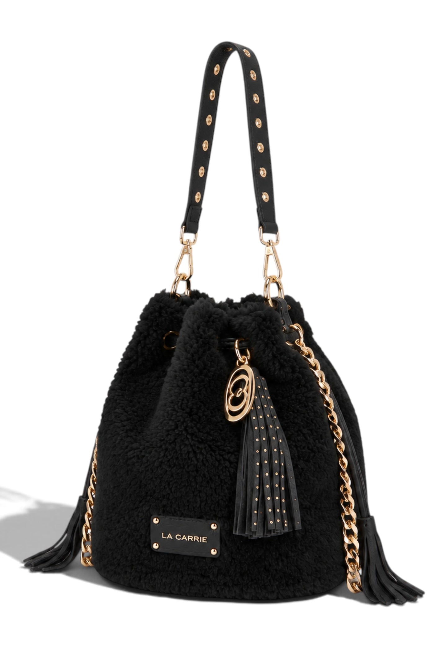 LA CARRIE - Secchiello TEDDY ECO FUR Nero