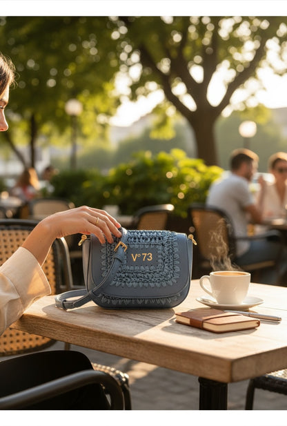 V73 - Borsa A Tracolla Alisya Denim