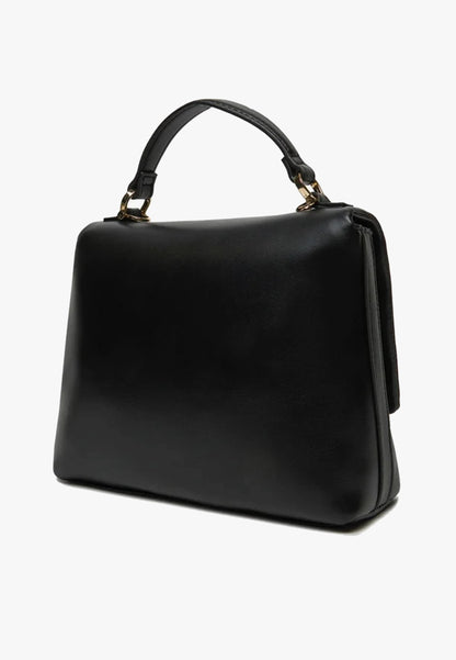 LOVE MOSCHINO - Borsa A Mano Gold Clip Nero