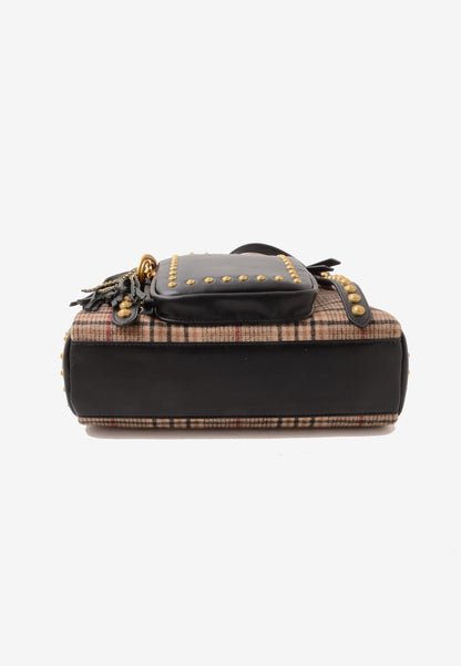LA CARRIE - Borsa A Spalla Scottish Beige