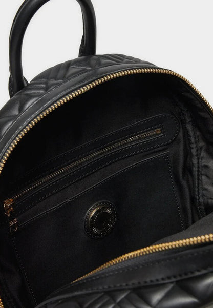 LOVE MOSCHINO - Zaino Logo Quilt Nero