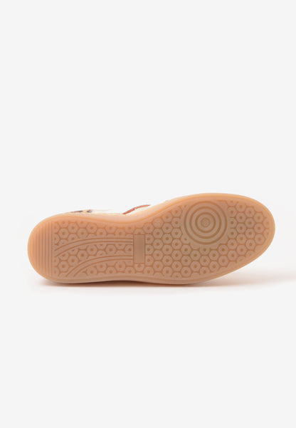 DIVINE FOLLIE - Sneakers Glitter Animalier Arancio
