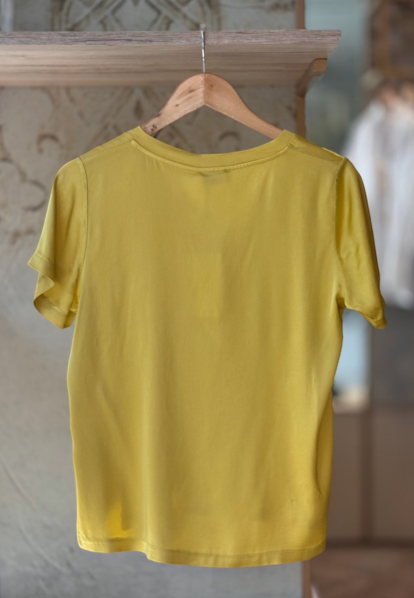 MOTEL - T-shirt In Viscosa Lemonsoda