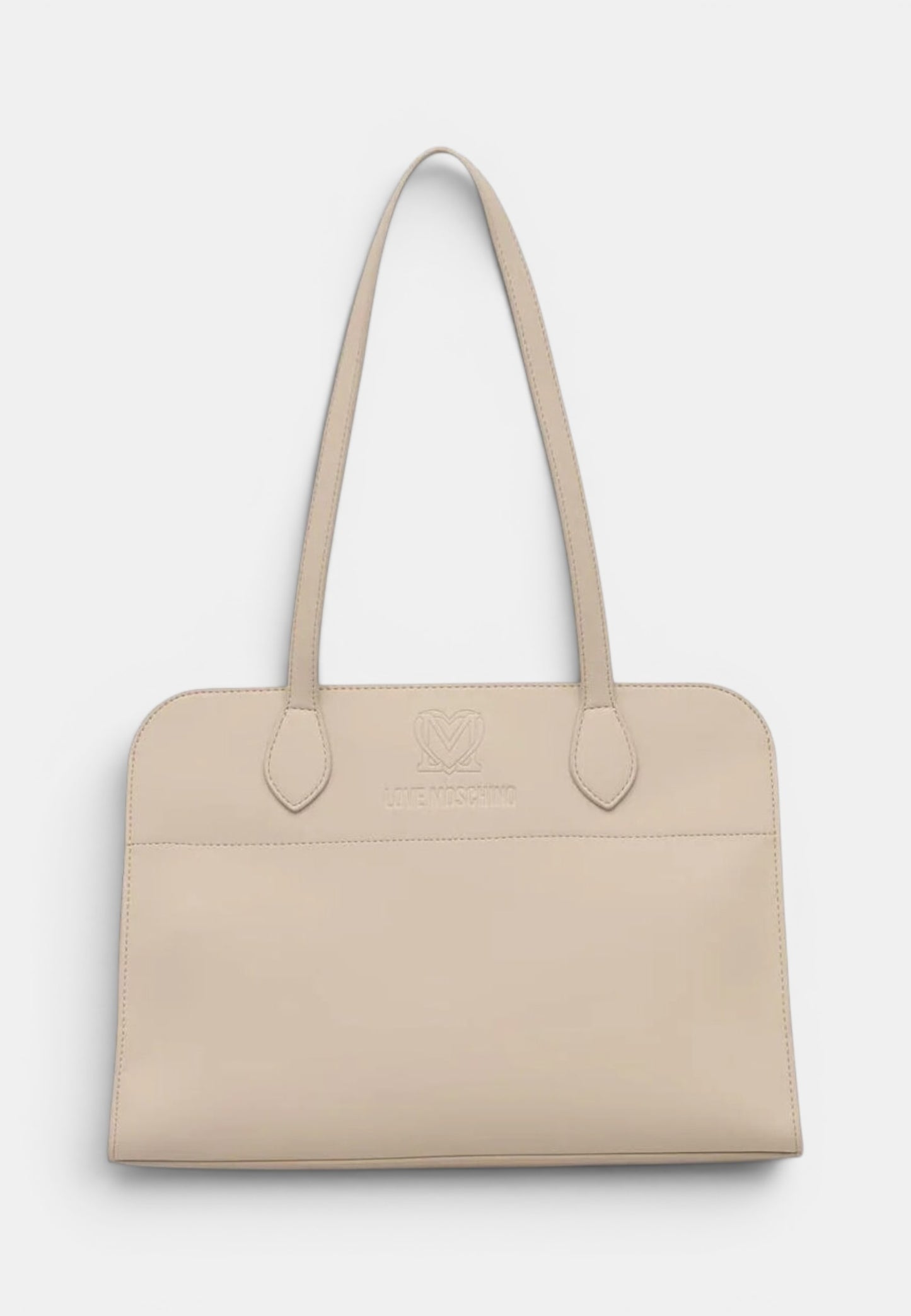 LOVE MOSCHINO - Shopping Bag Love Avorio