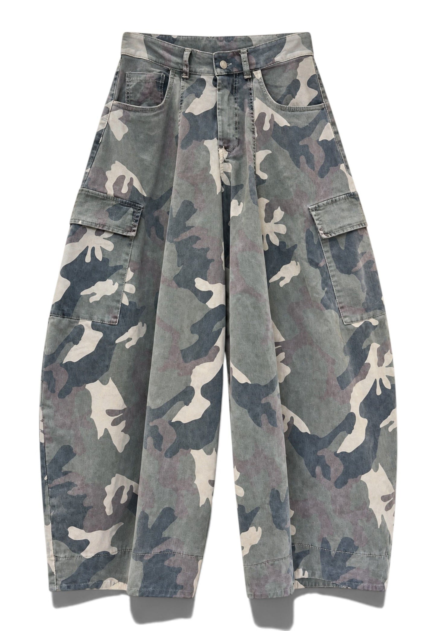 MOTEL - Pantalone Cargo Mimetico