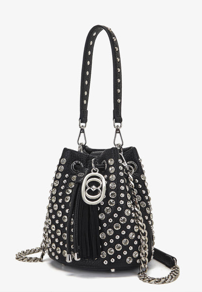 LA CARRIE - Secchiello Strass Andromeda Piccolo Black