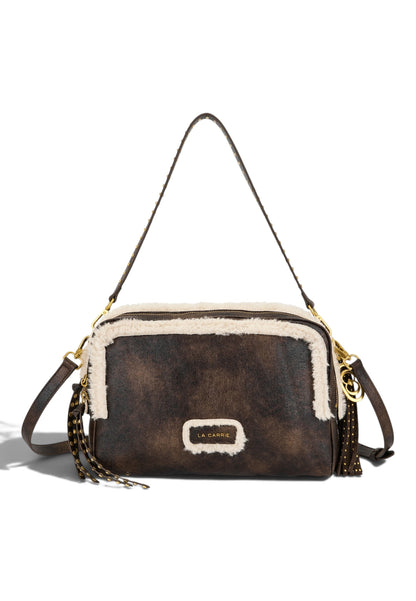 LA CARRIE - Borsa a Spalla Warmtouch Marrone
