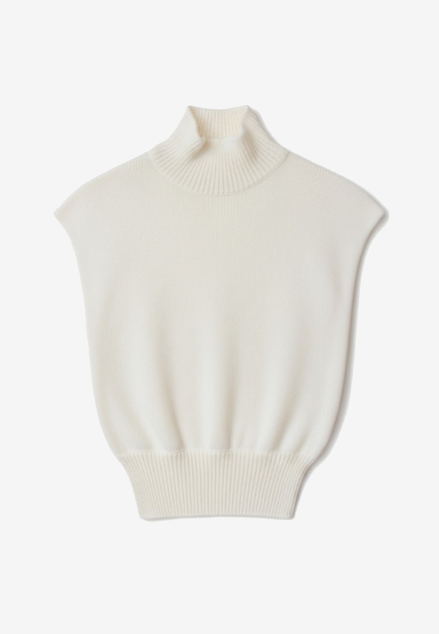 MOTEL - Gilet Lupetto Panna