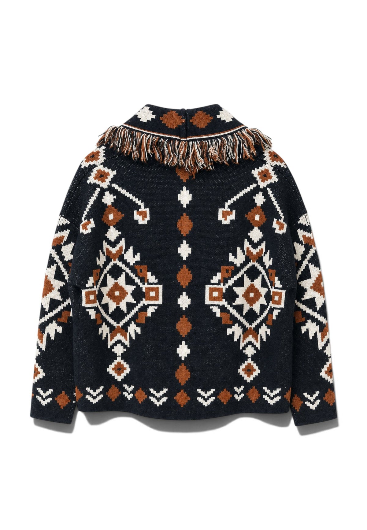 MOTEL - Cardigan Navajo Blu