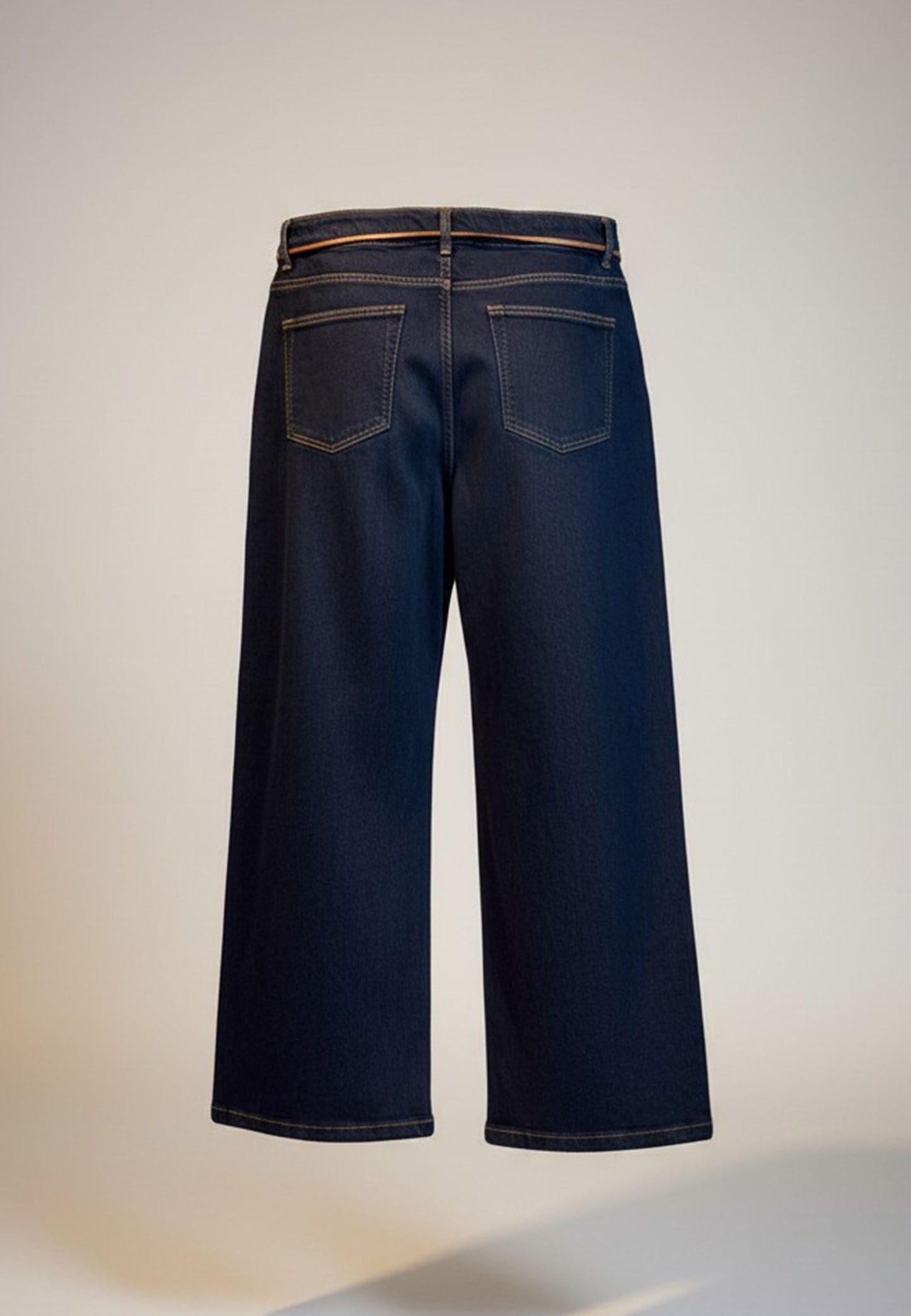 SUSY STAR CURVY - Jeans A Palazzo Denim Scuro