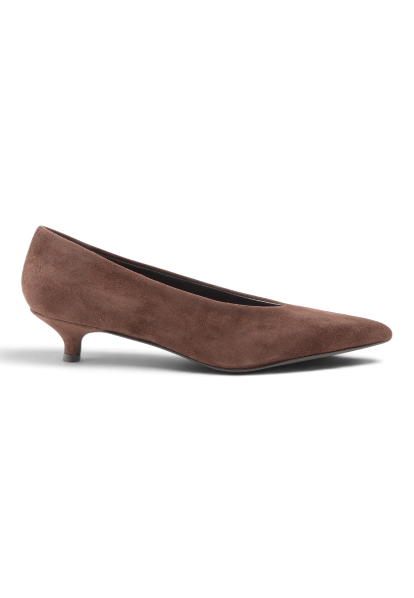 DIVINE FOLLIE - Décolleté Con Tacco Kitten Heel Moka