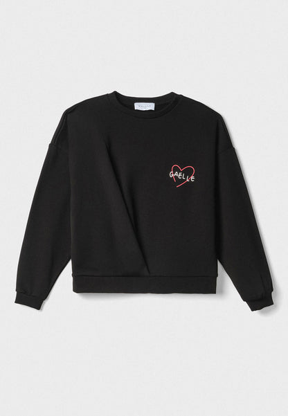 GAELLE - Felpa paricollo Nero