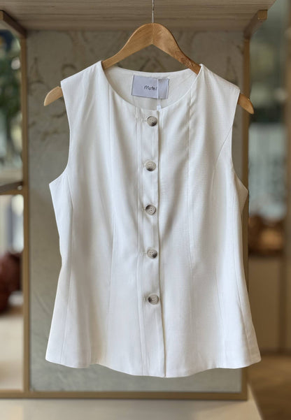 MOTEL - Gilet Off-White