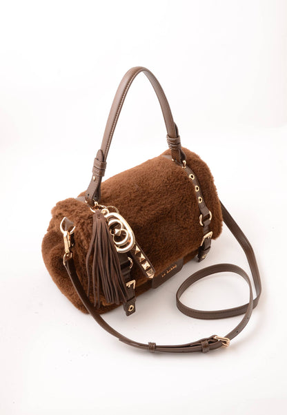 LA CARRIE - Shopping Bag Teddy Mocha