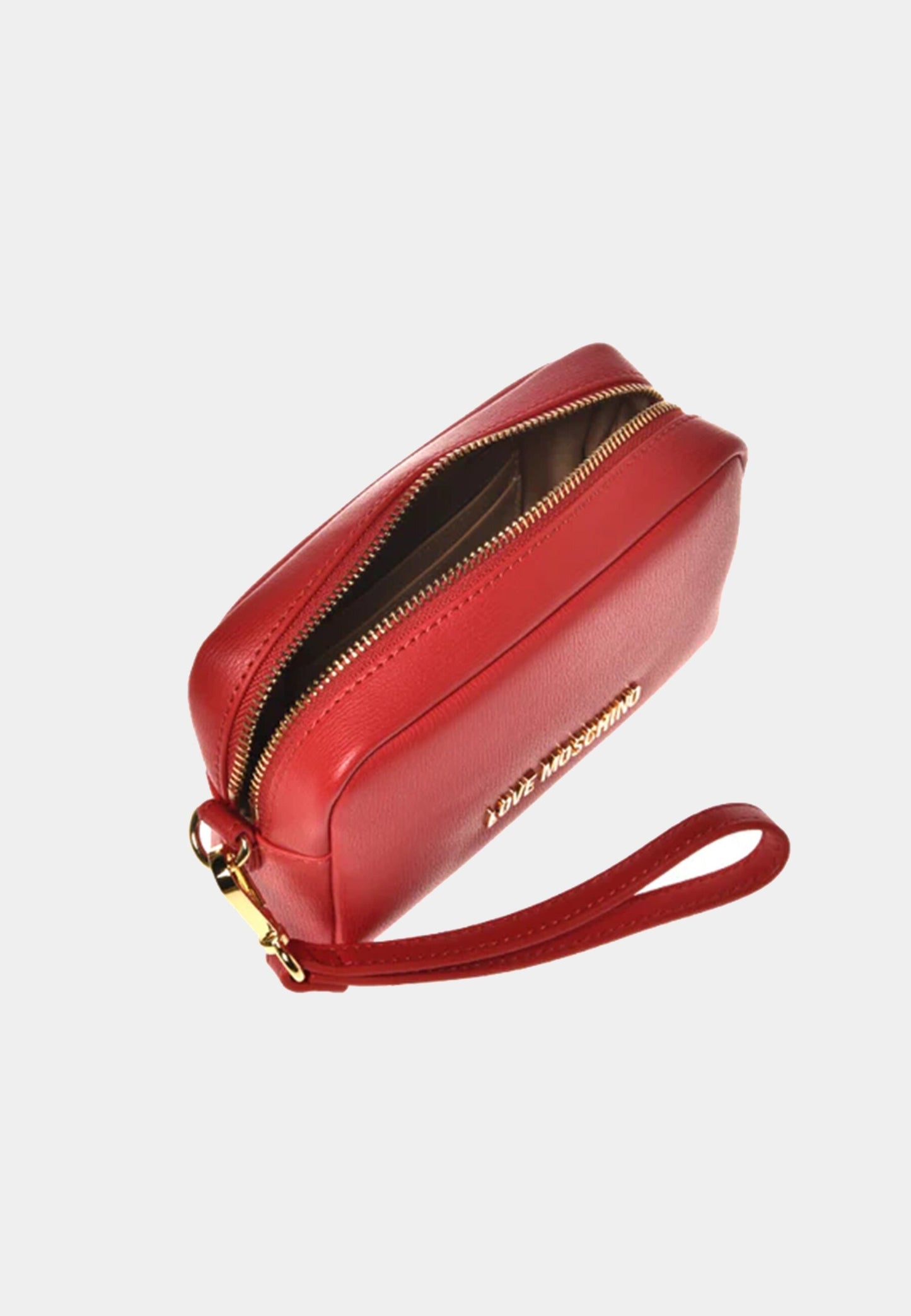 LOVE MOSCHINO - Red Beauty Case Clutch