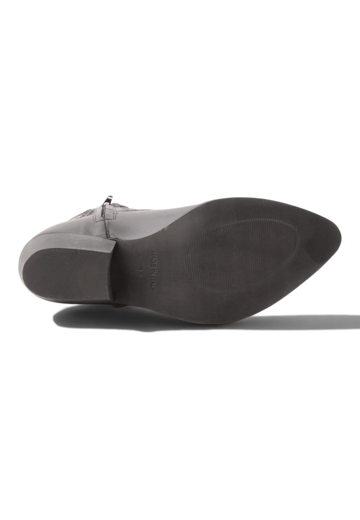 DIVINE FOLLIE - Stivaletti Camperos Con Ricami Nero