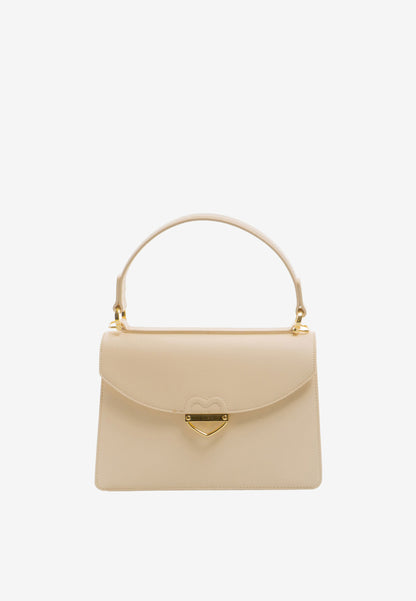 LOVE MOSCHINO - Borsa a Mano Avorio