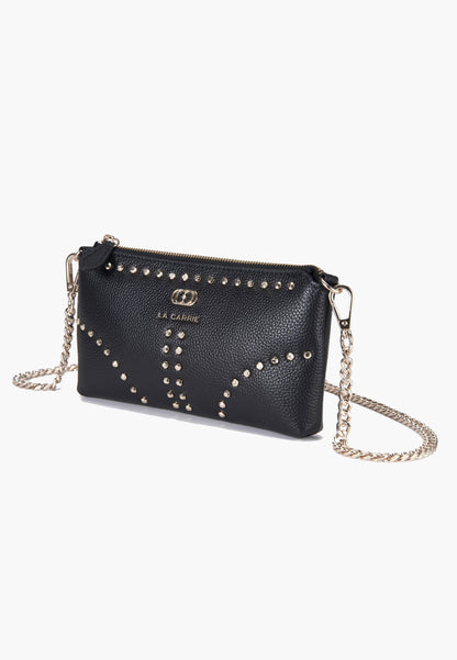 LA CARRIE - Pochette Portafogli Frivolous Nero