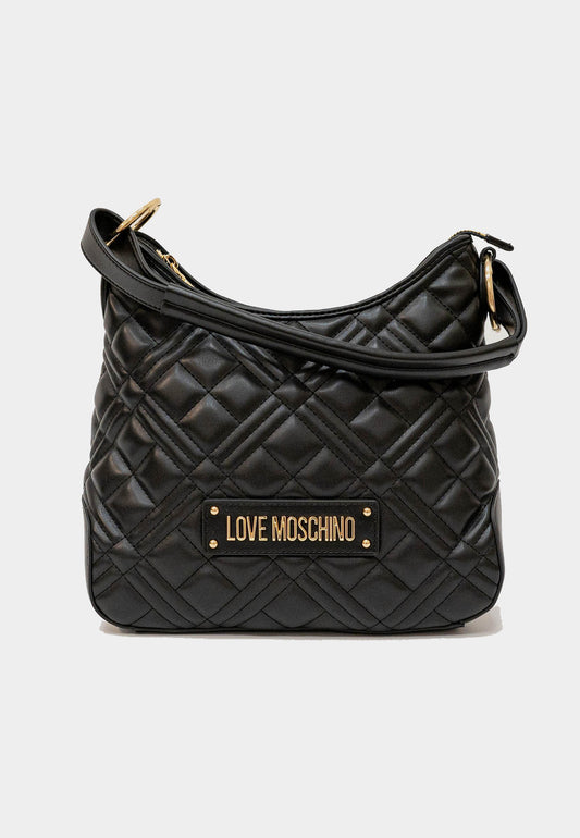 LOVE MOSCHINO - Borsa A Spalla Quilted Nero