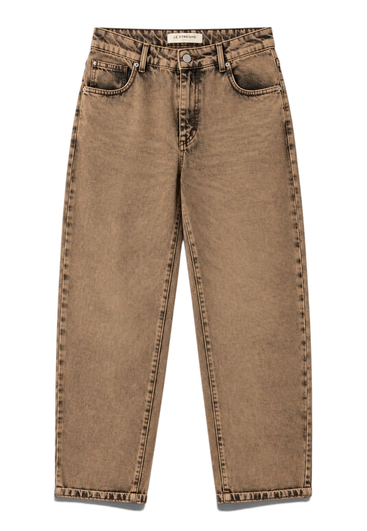 LE STREGHE - Jeans Baggy Tea Wash