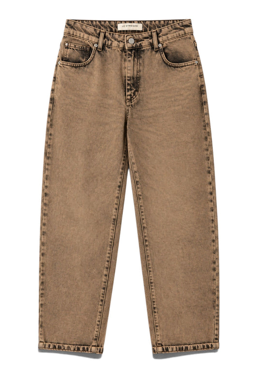 LE STREGHE - Jeans Baggy Tea Wash