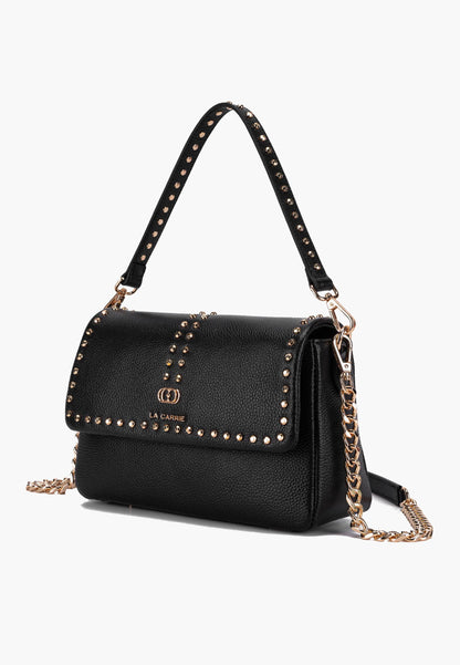 LA CARRIE - Borsa a spalla Frivolous Nero