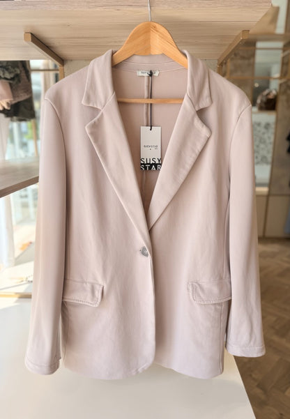 SUSI STAR CURVY - Giacca In Felpa Rosa Cipria