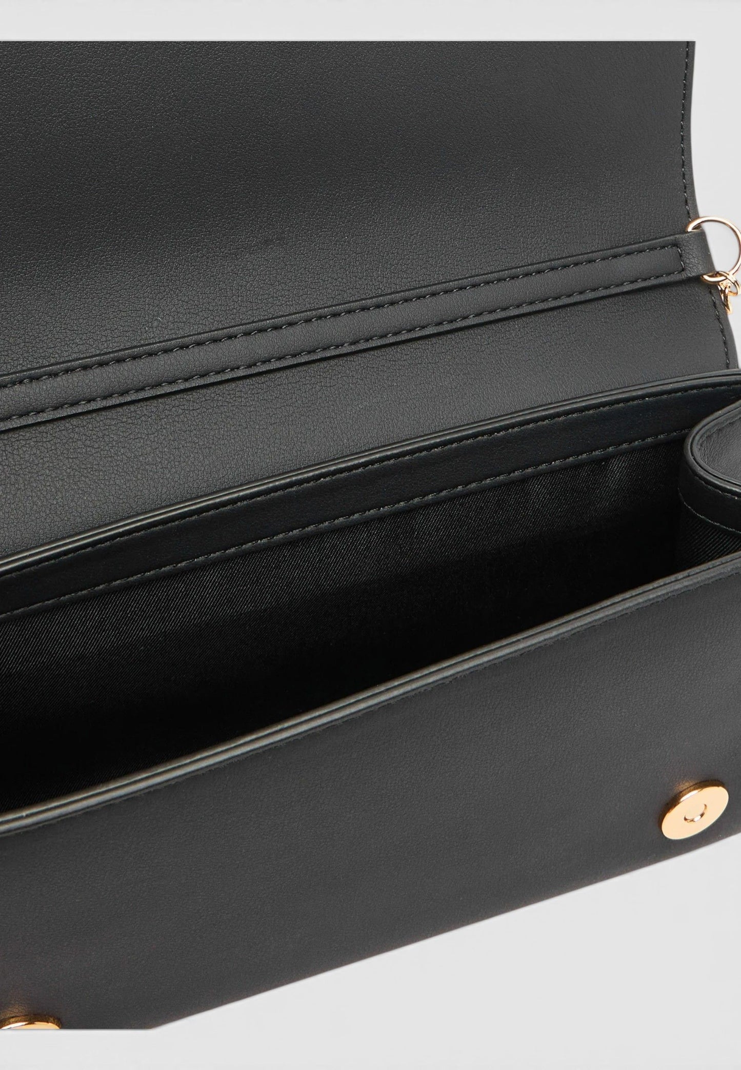 LOVE MOSCHINO - Borsetta A Tracolla Lettering Nero