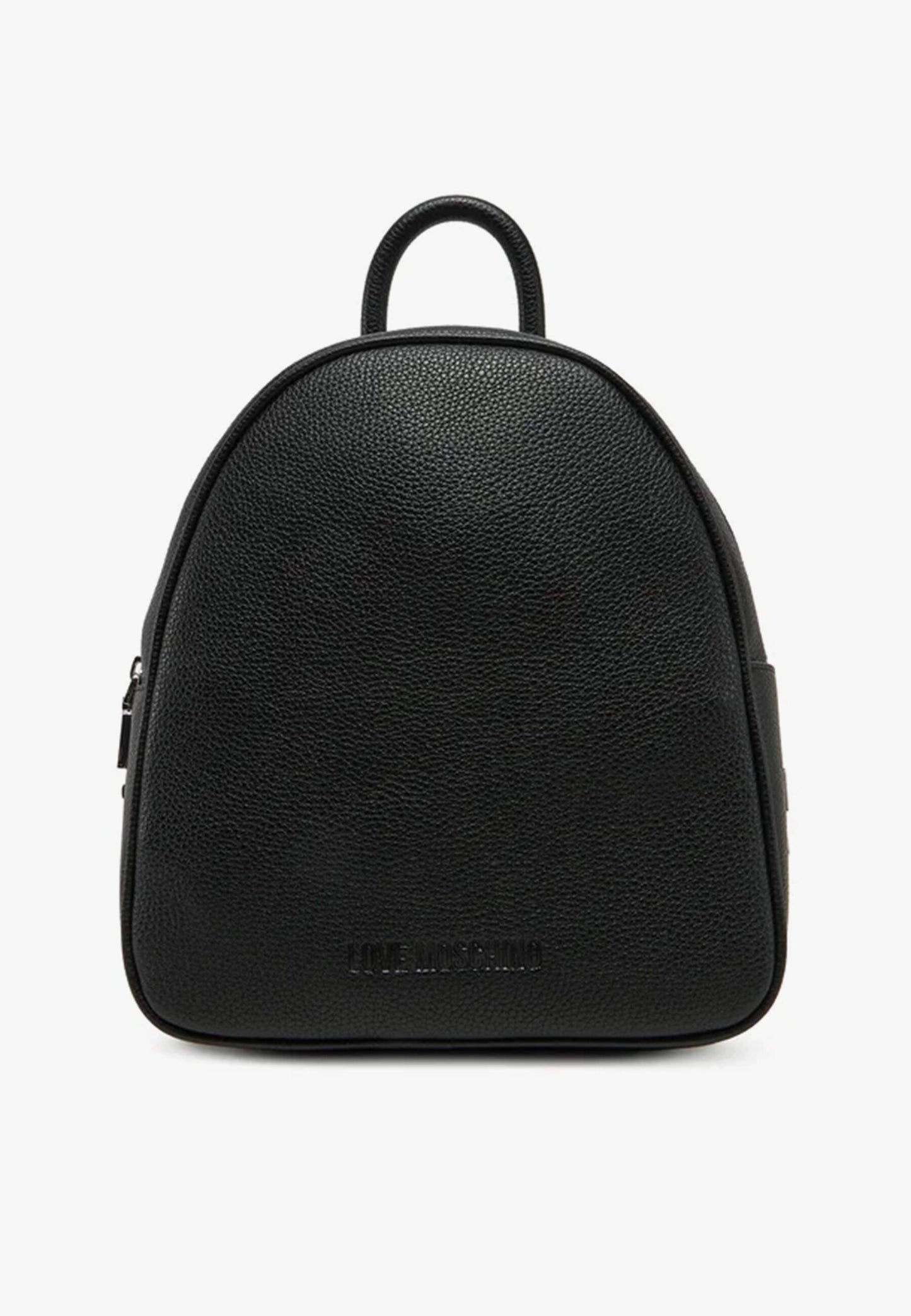 LOVE MOSCHINO - Zaino Lettering Nero Silver