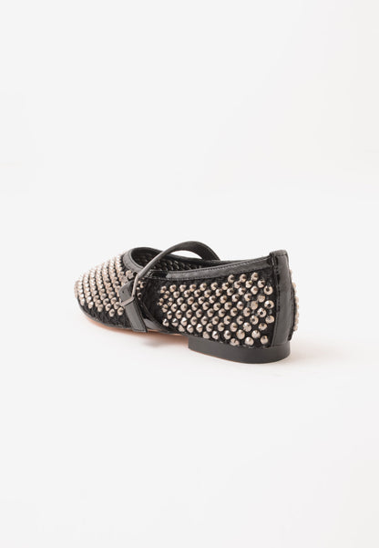 DIVINE FOLLIE - Ballerina Strass Nera