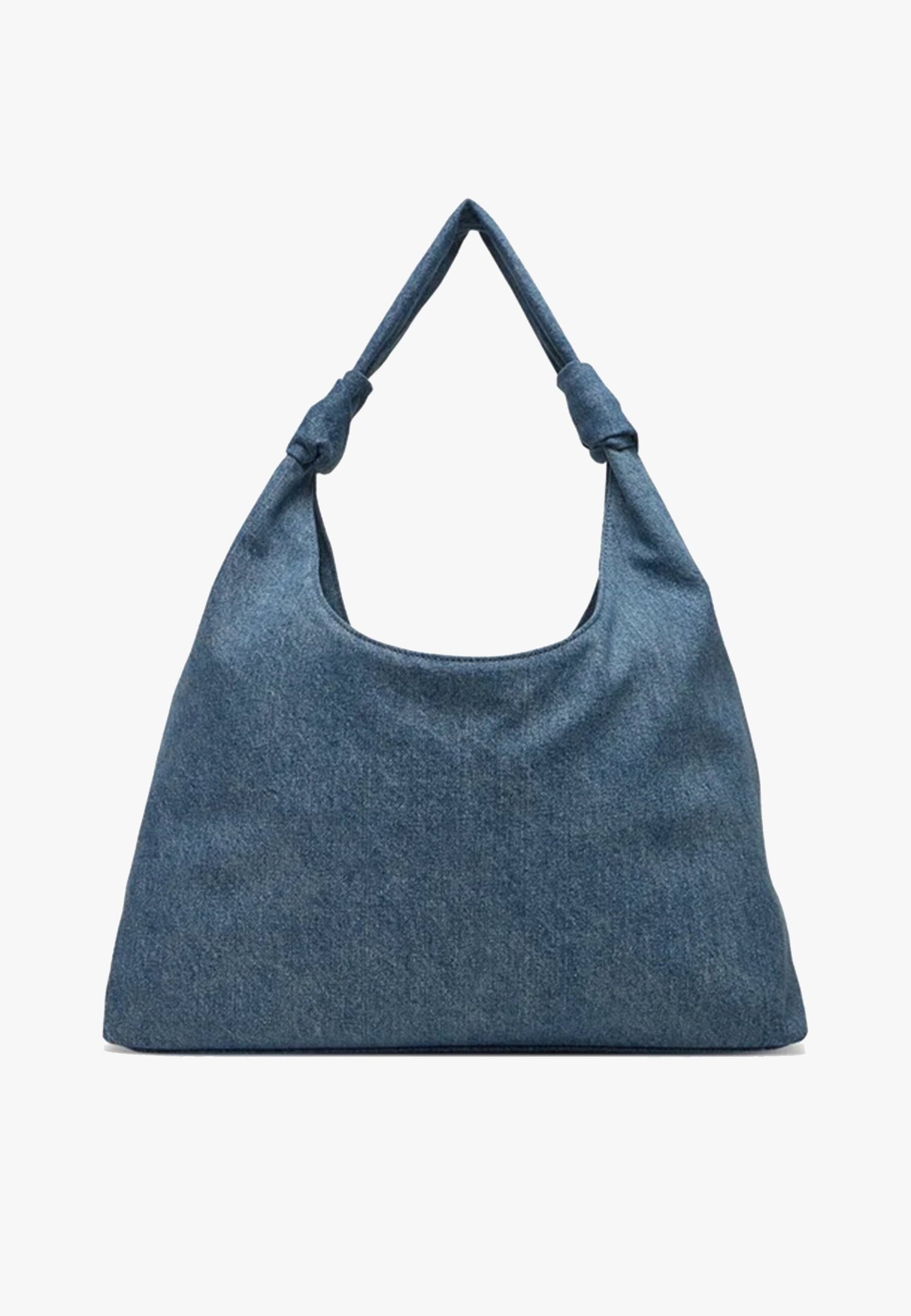 LOVE MOSCHINO - Borsa Hobo Jeans Blu Scuro