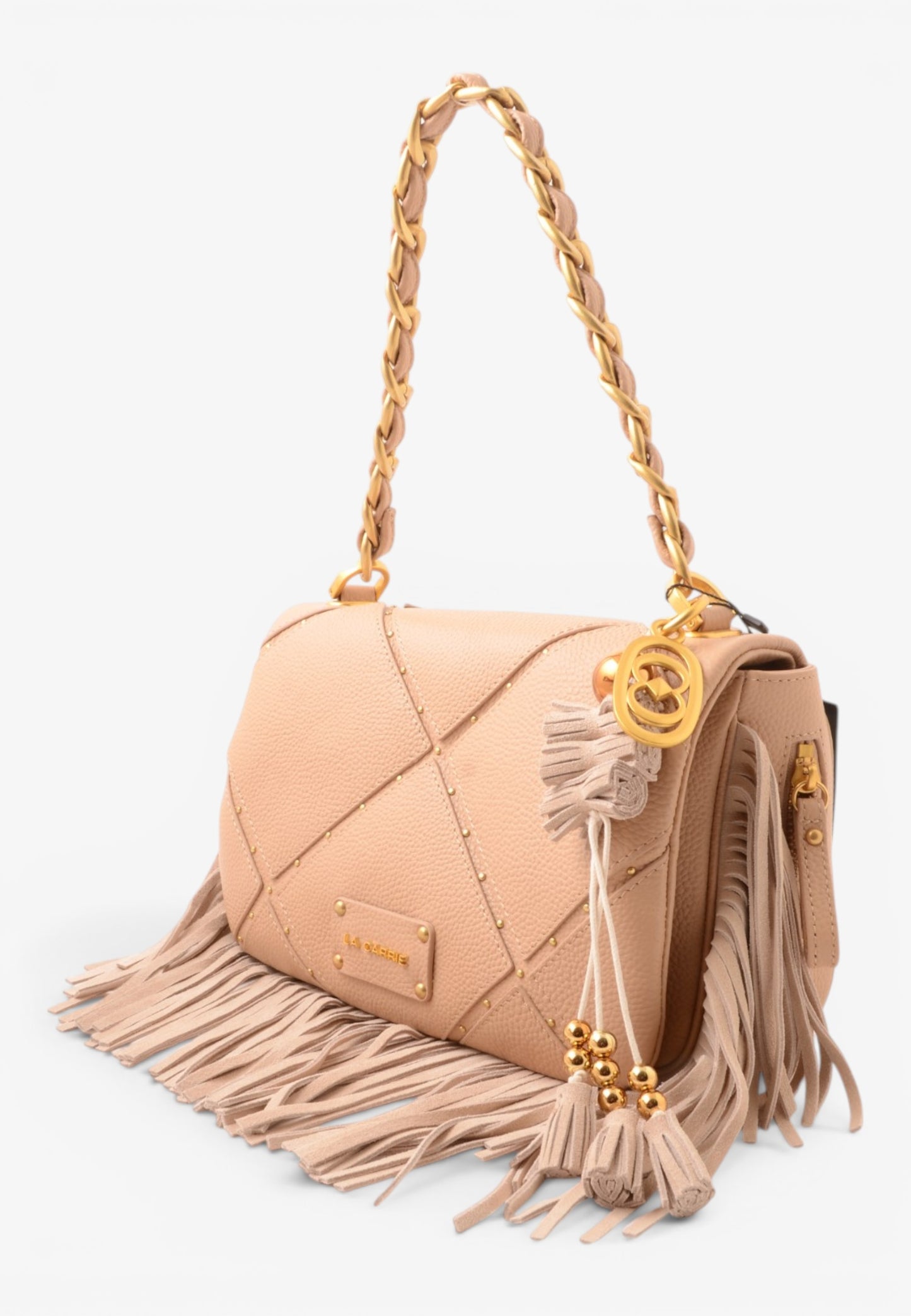 LA CARRIE - Borsa A Spalla Media ISABEL Beige