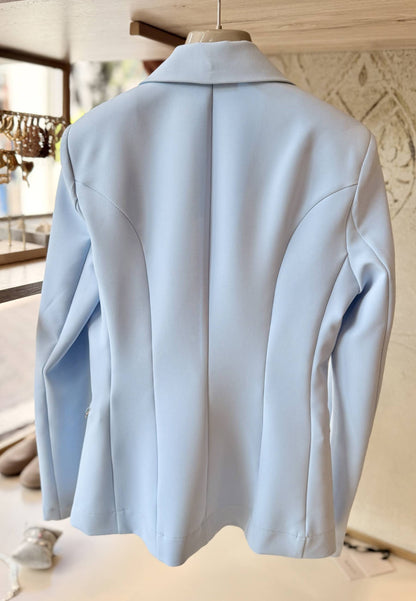 MARYLEY - Giacca Monopetto Azzurro