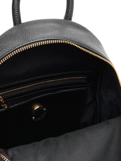 LOVE MOSCHINO - Zaino Lettering Nero Gold