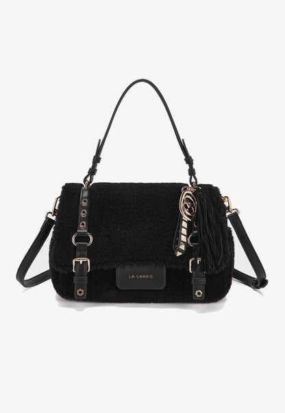 LA CARRIE - Shopping Bag Teddy Nero
