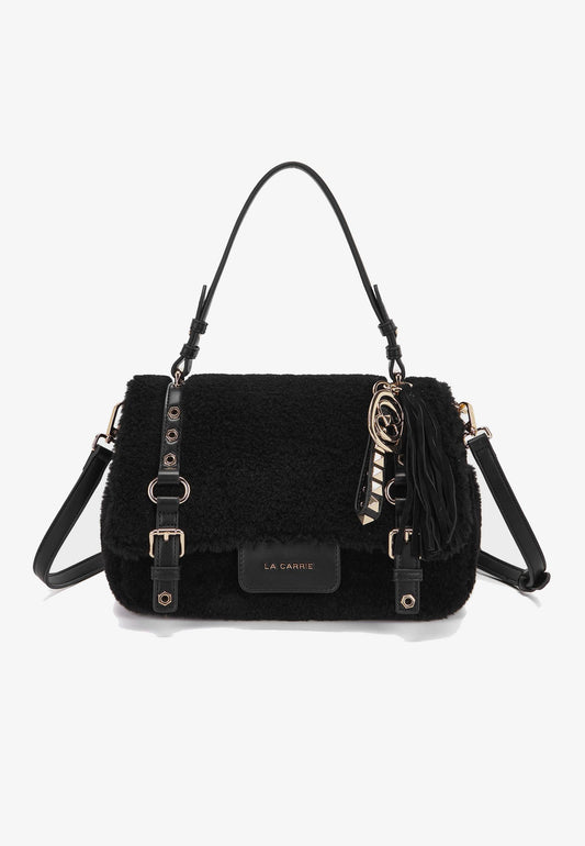 LA CARRIE - Shopping Bag Teddy Nero