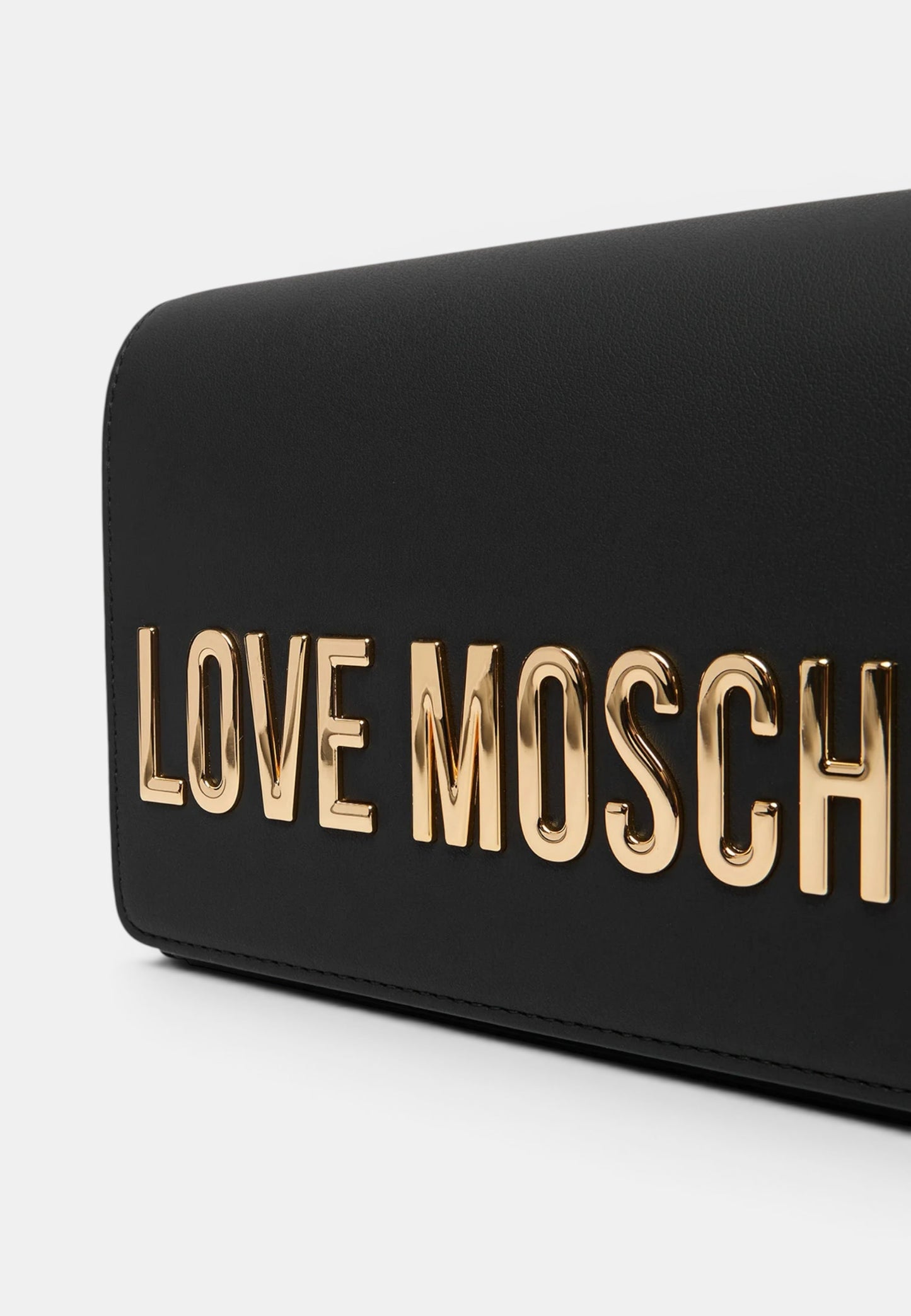 LOVE MOSCHINO - Borsetta A Tracolla Lettering Nero