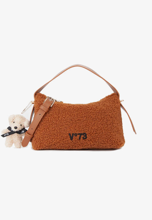 V73 - Borsa a Spalla Teddy Cuoio